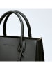 CXL by Christian Lacroix Leren handtas "Montaigne" zwart - (B)31 x (H)26 x (D)15 cm
