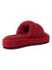 kitz-pichler Pantoffels "Fluffy" rood