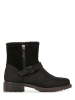 EMU Leder-Boots in Schwarz