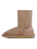 EMU Leder-Winterboots "Platinum Stinger" in Taupe