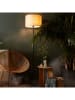 Brilliant Staande lamp lichtbruin/zwart - (H)161,5 x Ø 38 cm