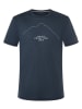 super.natural Shirt "Zugspitze" donkerblauw