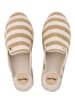 Flip Flop Hausschuhe in Beige