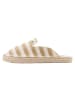 Flip Flop Hausschuhe in Beige