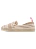 Flip Flop Espadrilles in Beige