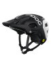 POC Kask rowerowy "Tectal Race MIPS" w kolorze czarno-białym