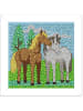 URSUS Kreativset "Diamond Painting Picture Frame - Horses" in Bunt