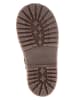 lamino Leren boots "Flag" zwart/blauw