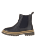 lamino Leder-Boots in Blau