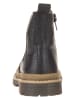 lamino Leder-Boots in Blau