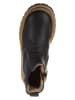 lamino Leder-Boots in Blau