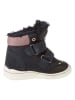 lamino Leren boots donkerblauw