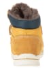 lamino Leder-Boots in Gelb