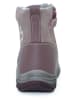 lamino Leder-Boots in Mauve