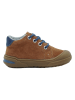 lamino Skórzane sneakersy w kolorze jasnobrązowym