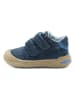 lamino Leren sneakers donkerblauw