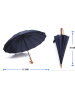 Le Monde du Parapluie Parasol w kolorze granatowym - Ø 113 cm