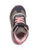 Primigi Skórzane sneakersy w kolorze granatowo-szaro-jasnoróżowym