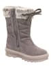 superfit Leder-Winterstiefel "Flavia" in Grau