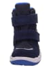 superfit Leren winterboots "Icebird" donkerblauw