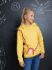 lamino Hoodie geel