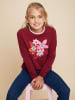 lamino Sweatshirt in Rot