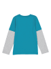 lamino Koszulka w kolorze turkusowo-szarym