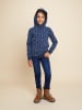 lamino Hoodie donkerblauw