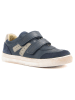 Rap Leren sneakers donkerblauw