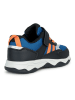 Geox Sneakers "Calco" in Blau/ Schwarz