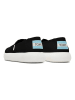 TOMS Slipper in Schwarz