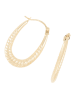 L instant d Or Gold-Creolen "Ysée"