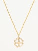 OR ÉCLAT Gouden hanger "Trèfle merveilleux"