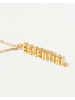 PDPAOLA Vergold. Halskette "Essential" mit Schmuckelement - (L)50 cm