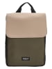 Beagles Rucksack "Multicolor" in Beige/ Khaki - (B)28 x (H)38 x (T)12 cm