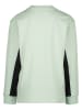 Vingino Bluza "Jamano" w kolorze jasnozielono-białym