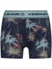 Vingino 3-delige set: boxershorts "Palms" blauw