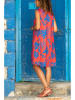 Gunes Kizi Sukienka w kolorze czerwono-niebieskim