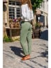Gunes Kizi Spodnie w kolorze oliwkowym