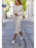 Gunes Kizi Kleid in Creme