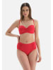 Dagi Biustonosz bikini w kolorze czerwonym