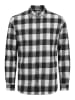 Jack & Jones Koszula - Slim fit - w kolorze czarno-białym