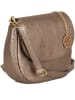 Mia Tomazzi Leren schoudertas lichtroze - (B)23 x (H)19 x (D)8 cm