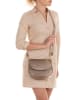 Mia Tomazzi Leren schoudertas lichtroze - (B)23 x (H)19 x (D)8 cm