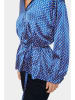SAINT TROPEZ Bluse "Stella" in Blau