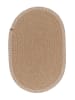 ABERTO DESIGN Baumwoll-Teppich in Beige