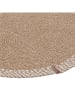 ABERTO DESIGN Katoenen tapijt beige - (L)80 x (B)120 cm