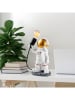 ABERTO DESIGN Dekoracyjna lampa "Astronaut" w kolorze białym - wys. 32 cm