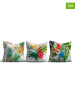 ABERTO DESIGN 3er-Set: Kissenhüllen in Bunt - (L)43 x (B)43 cm