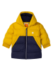 Timberland Doorgestikte jas geel/donkerblauw